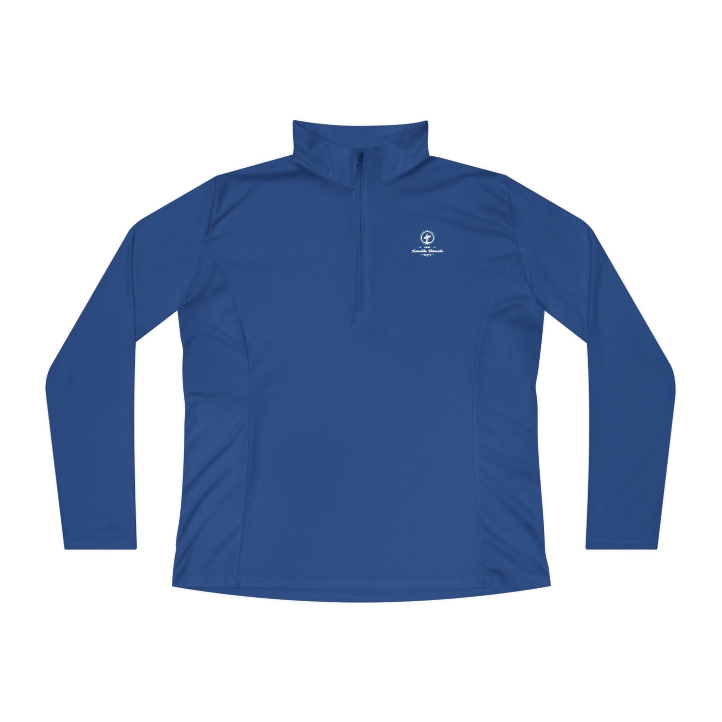 South Beach Ladies Quarter-Zip Pullover - Stylish & Comfortable Activewear