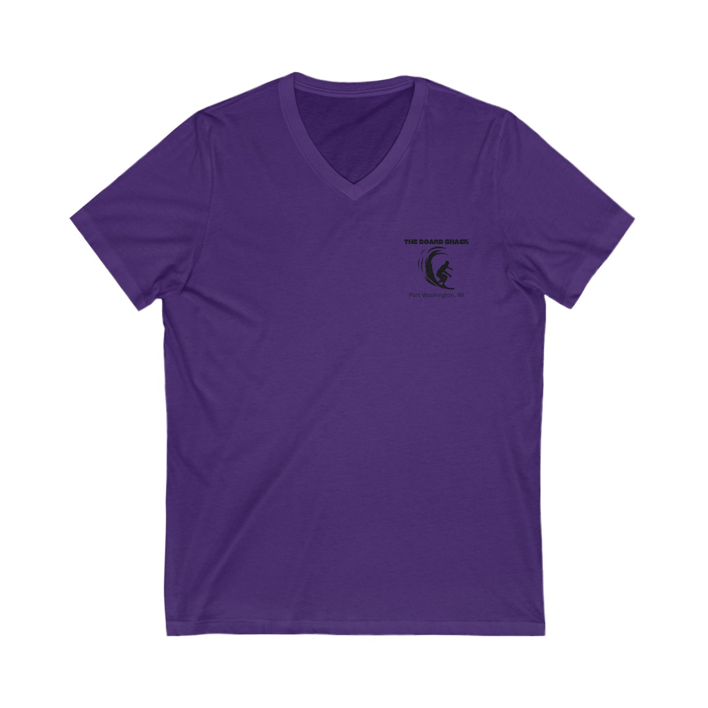 The Board Shack Unisex Jersey Short Sleeve V-Neck Tee