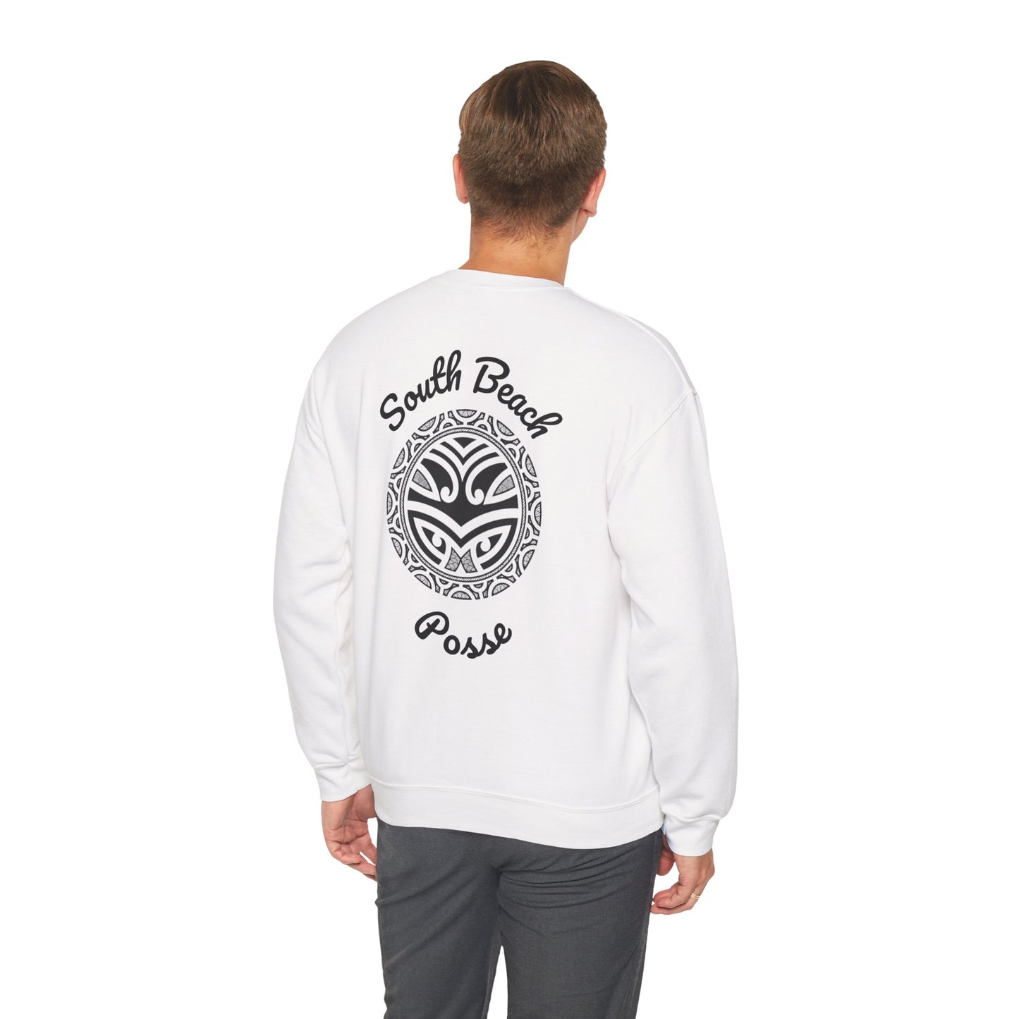 South Beach Posse Unisex Crewneck Sweatshirt - Casual Great Lakes Surf Attire