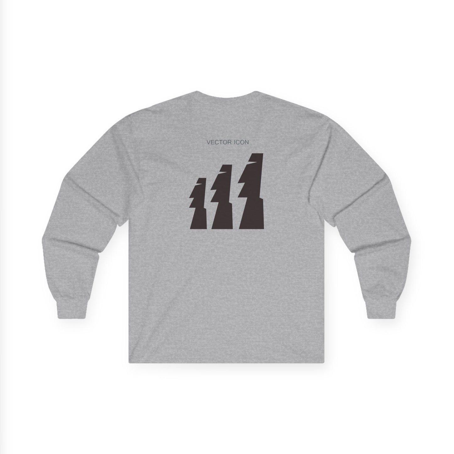 Vector Icon Surf Style - Unisex Long Sleeve Tshirt