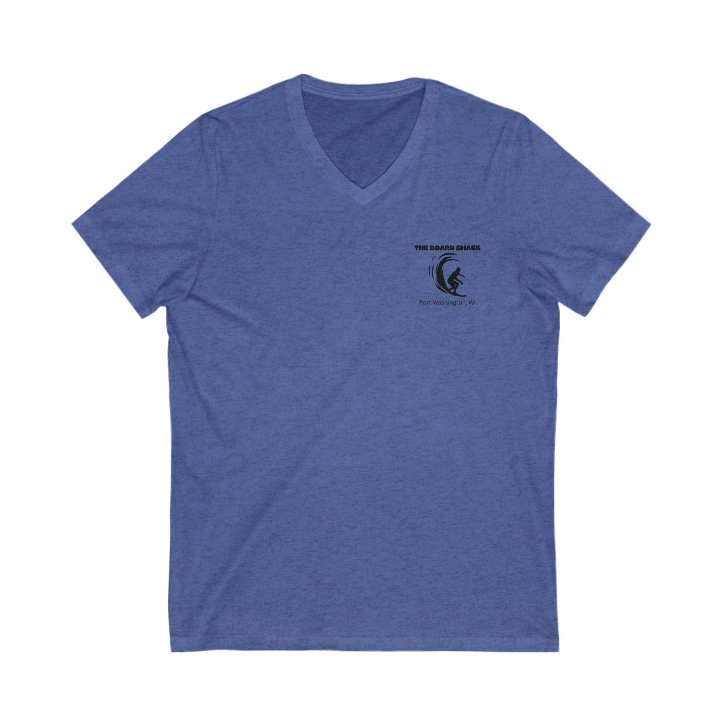 The Board Shack Unisex Jersey Short Sleeve V-Neck Tee