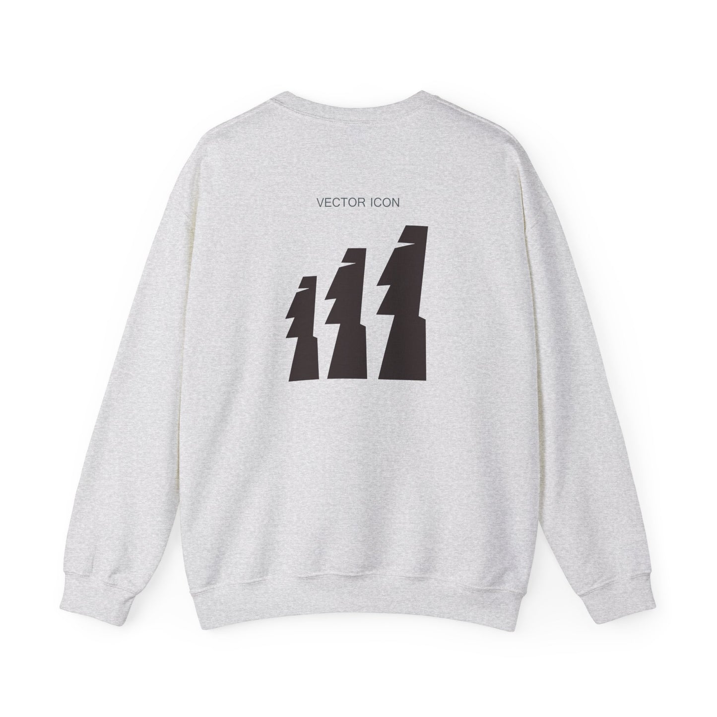 Vector Icon Surf Style Unisex Crewneck Sweatshirt - Surf Style Fashion