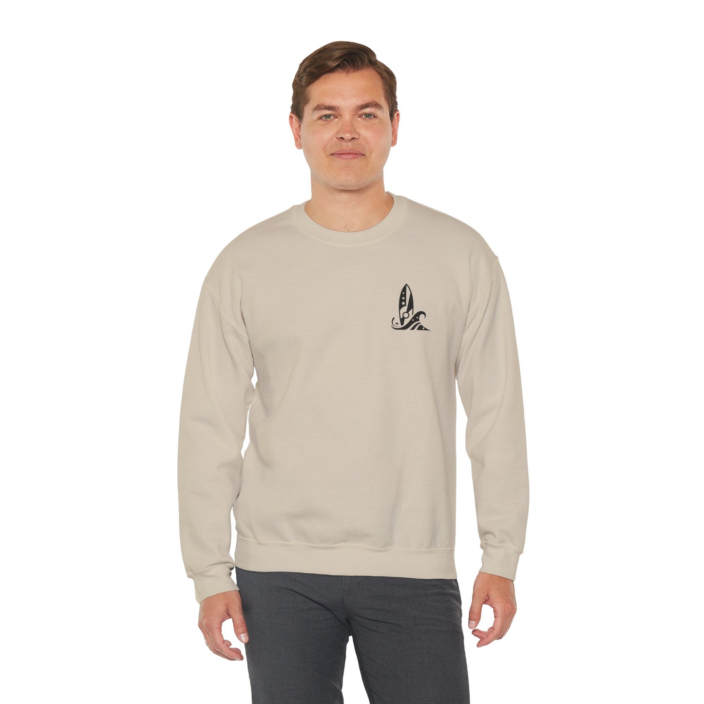 Vector Icon Surf Style Unisex Crewneck Sweatshirt - Surf Style Fashion