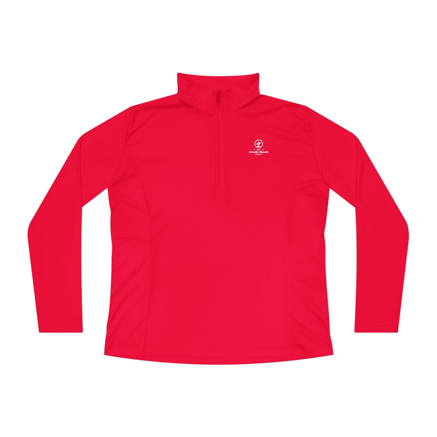South Beach Ladies Quarter-Zip Pullover - Stylish & Comfortable Activewear
