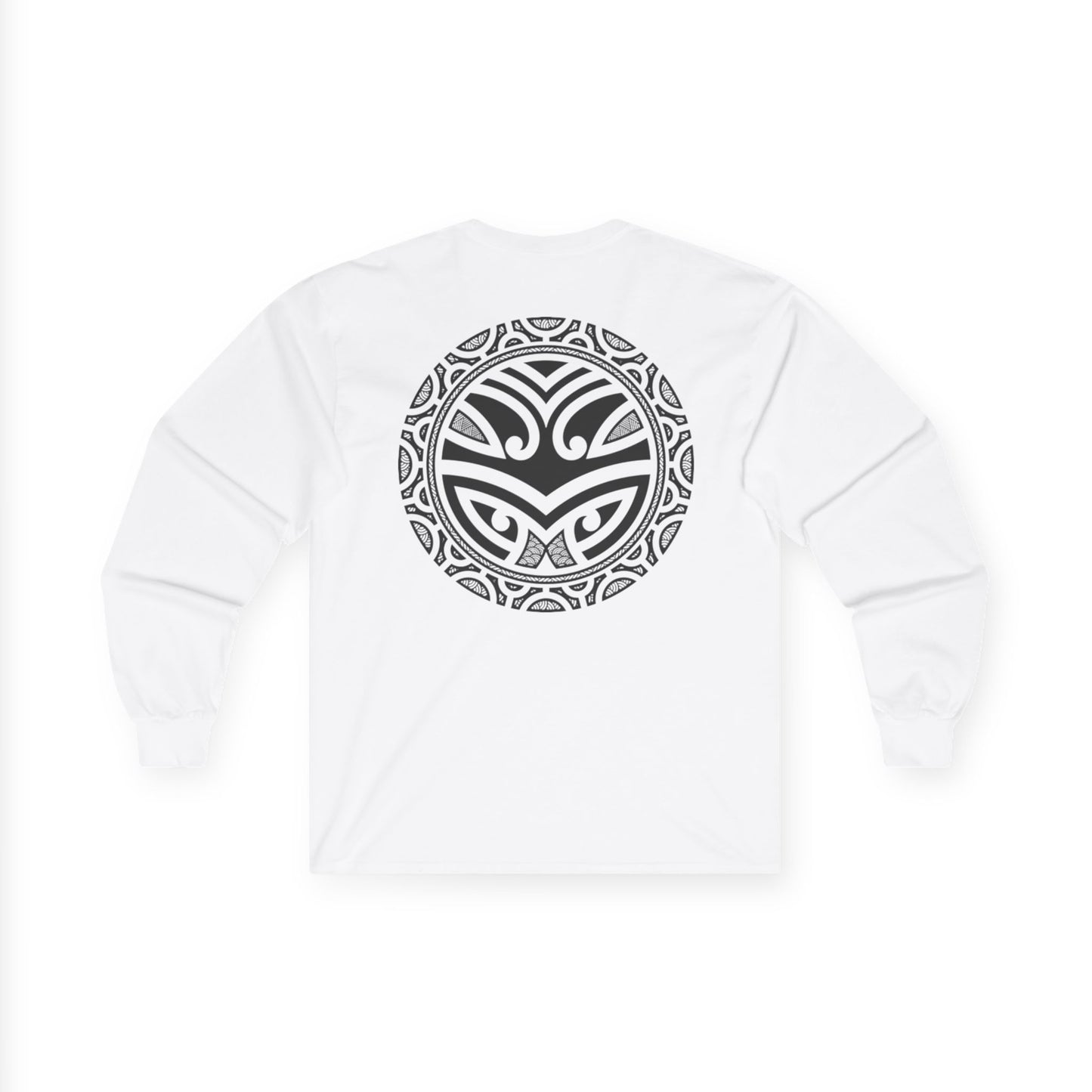 Vector Icon Tribal Surf-Inspired Unisex Long Sleeve Tee