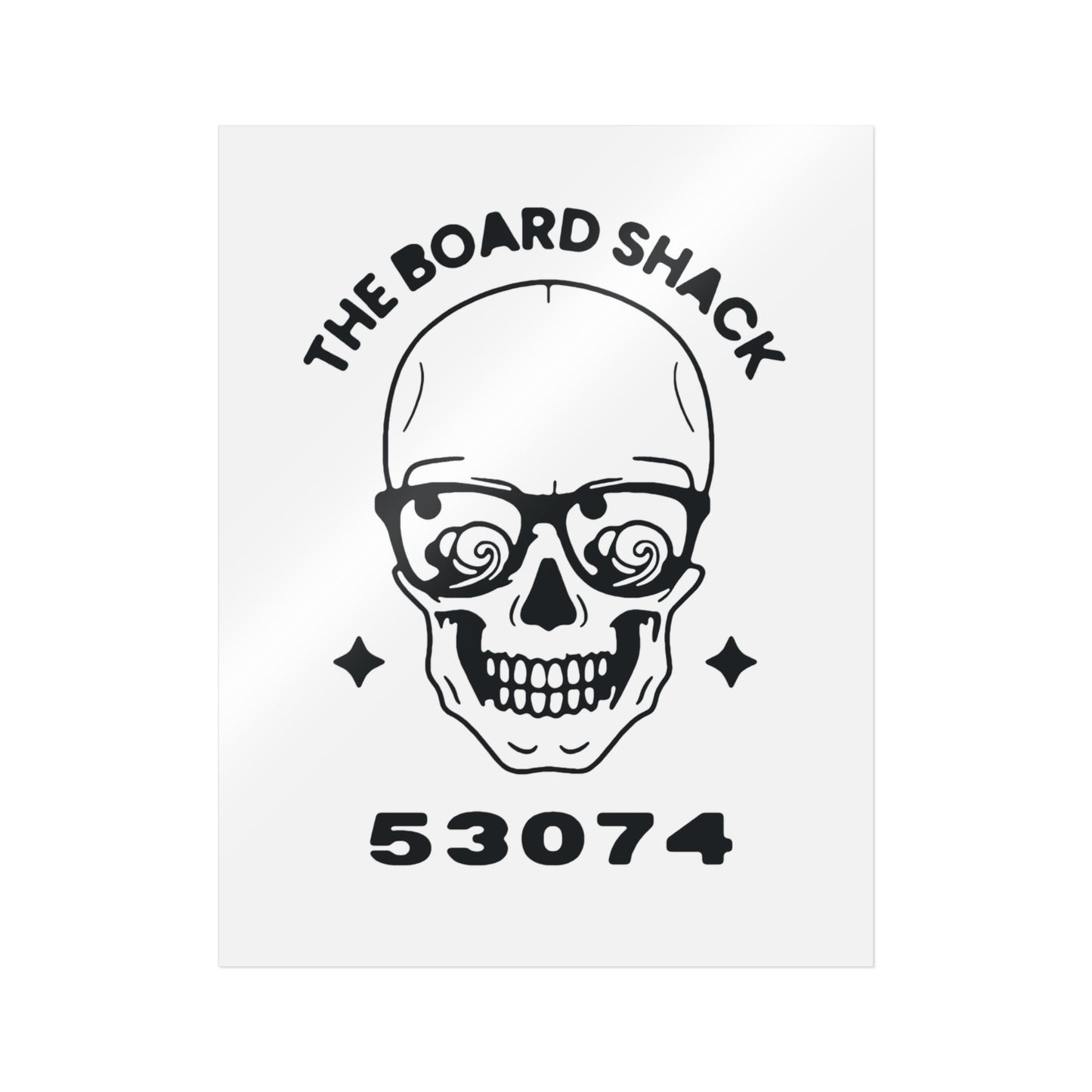The Board Shack Die Cut Decal - Great Lakes Surf Shop