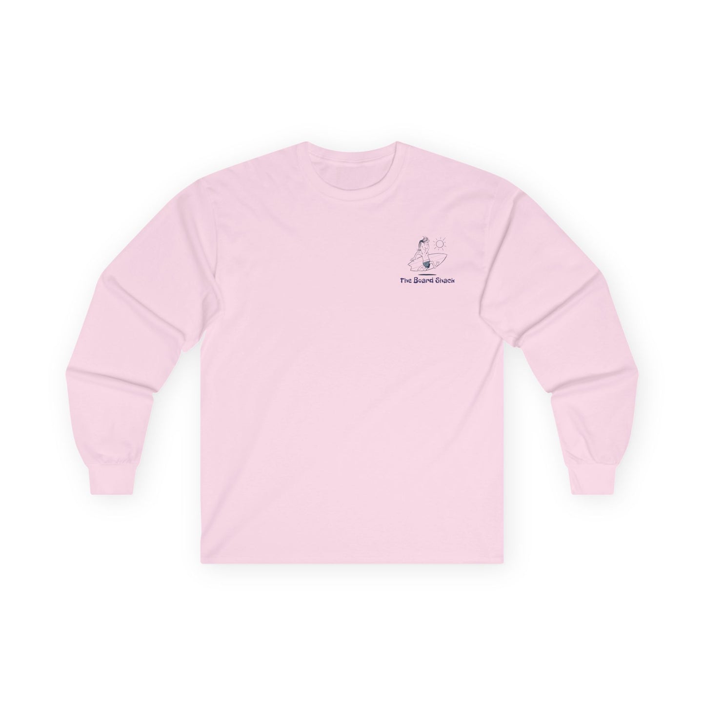 The Board ShackUnisex Long Sleeve Tee with Shaka Design