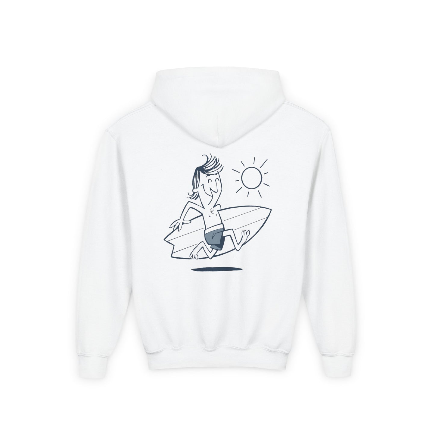 Port Washington Surf Club Youth Surf Club Hoodie - Great Lakes Surf Fashion