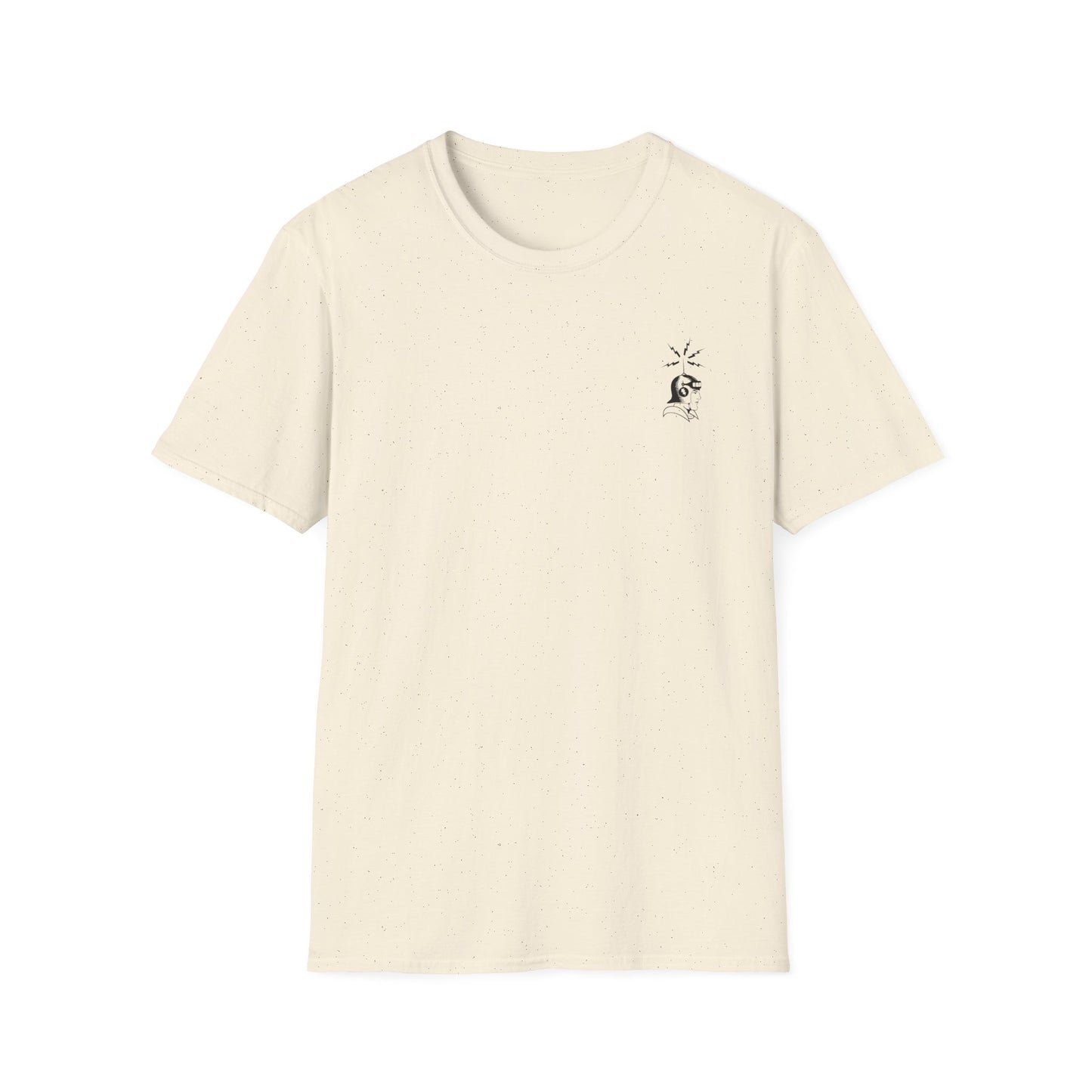 Cosmic Surfer Unisex Softstyle T-Shirt - Celestial Design for Surf Enthusiasts