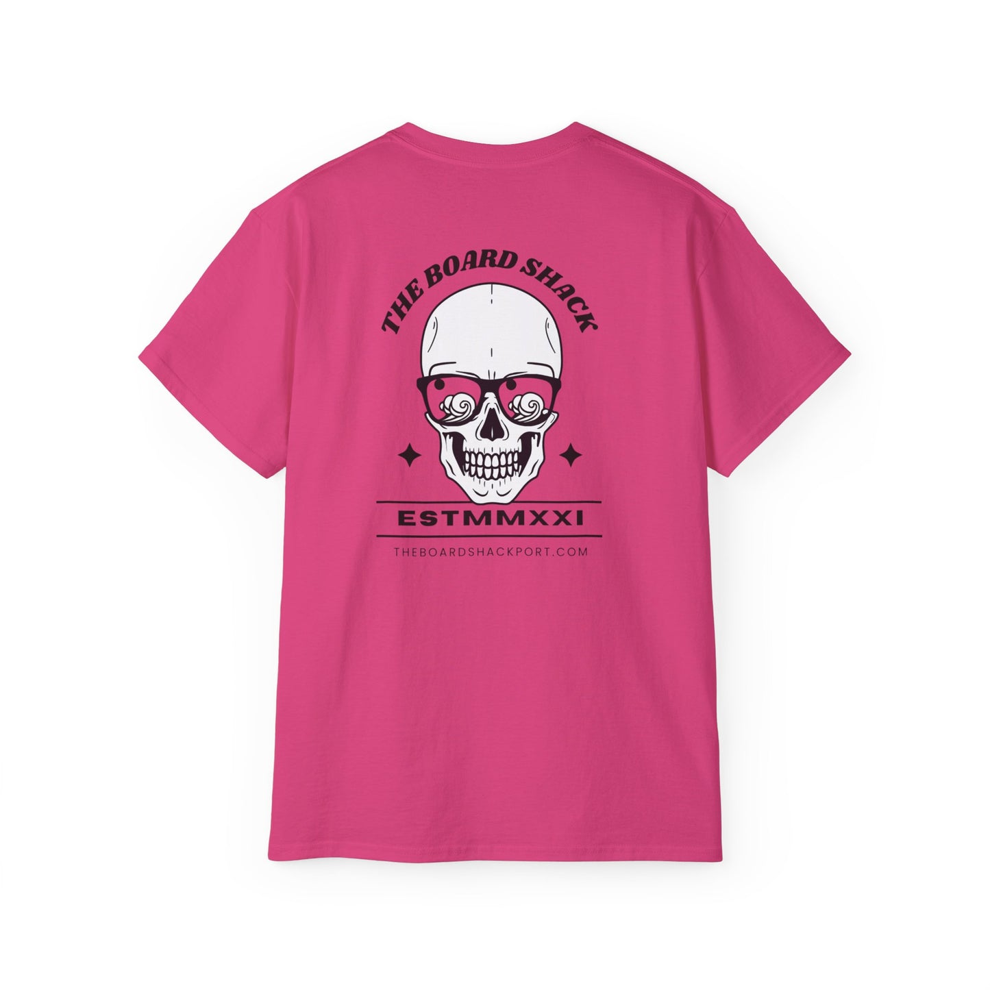 The Board Shack Skull Tshirt - Great Lakes Surf Shop