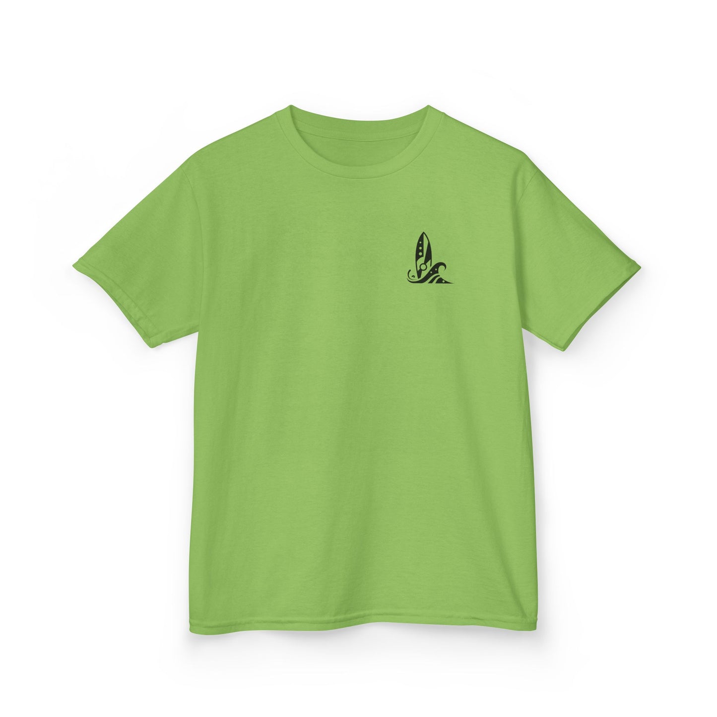 Vector Icon Surf Style Kids Tee - Stylish Heavy Cotton T-Shirt for Boys and Girls