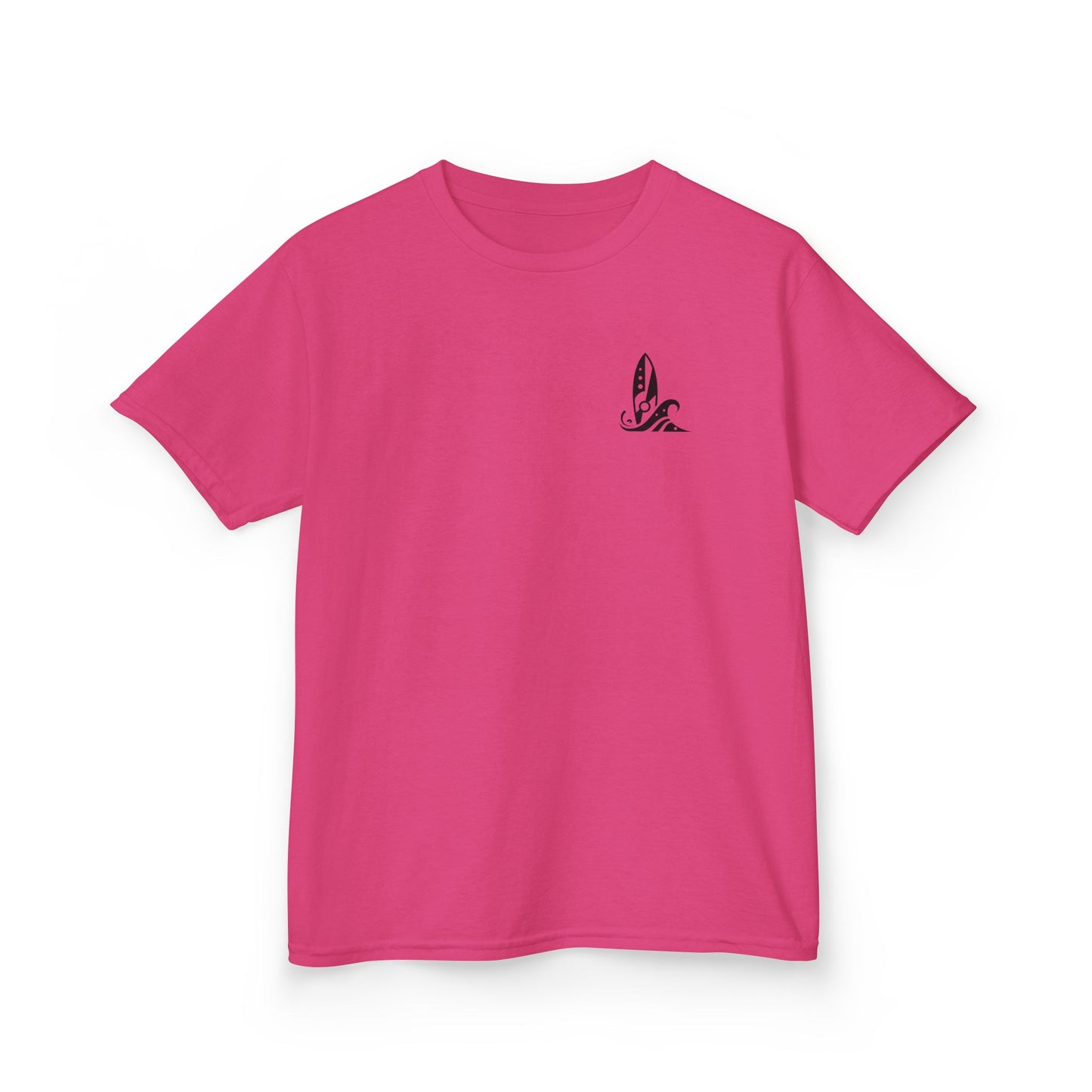 Vector Icon Surf Style Kids Tee - Stylish Heavy Cotton T-Shirt for Boys and Girls