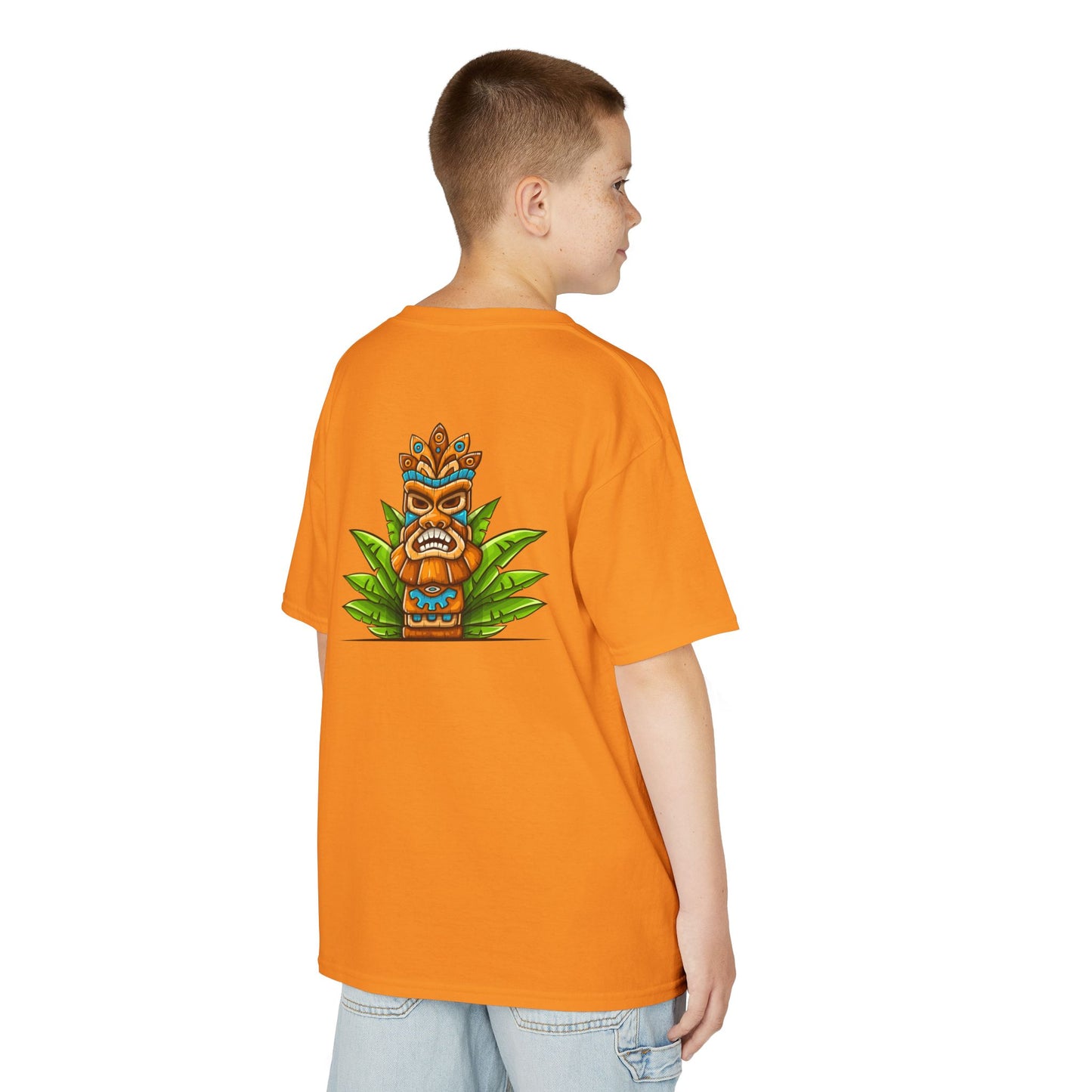 Surf Tiki Kids Tee - Fun Summer Vibe for Young Adventurers