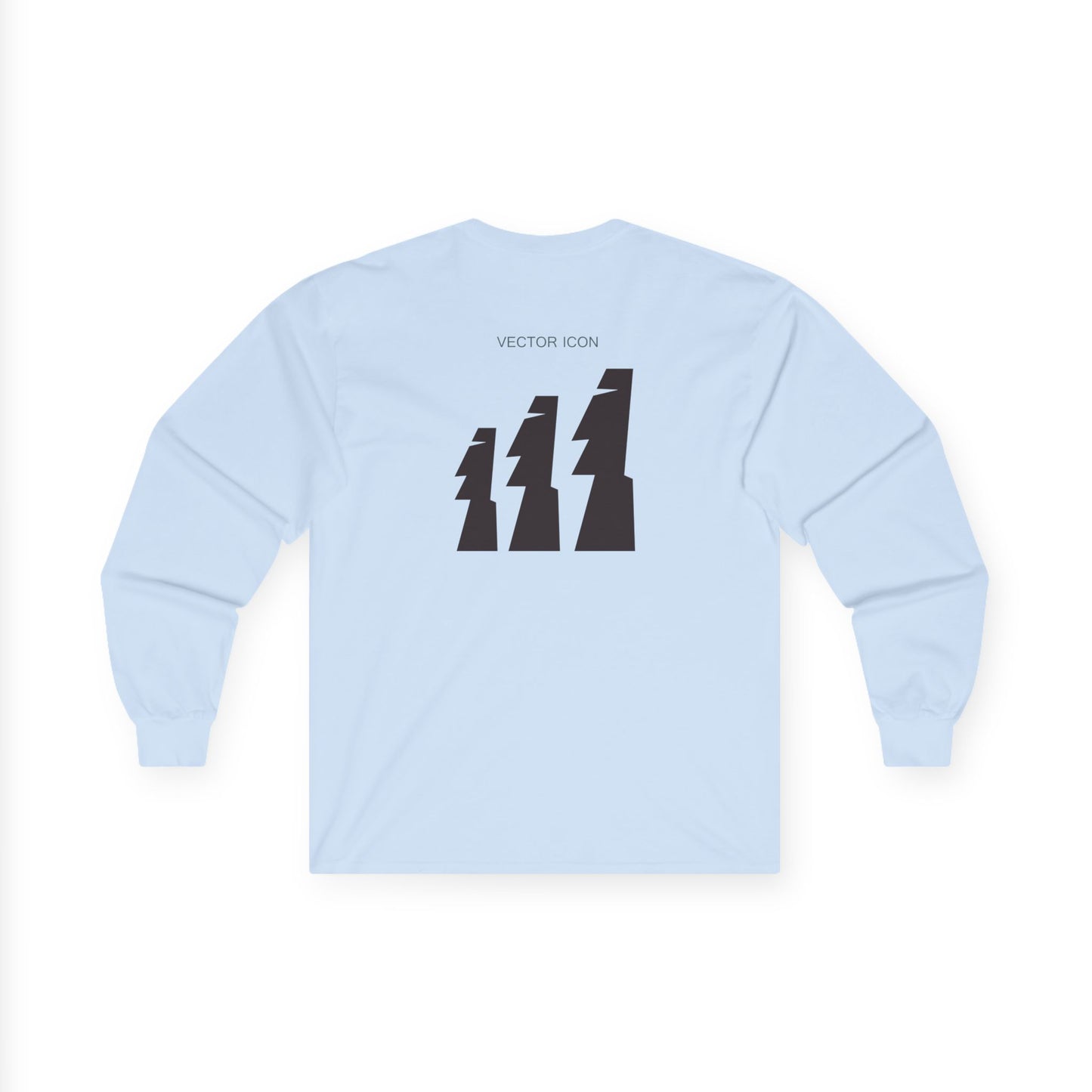 Vector Icon Surf Style - Unisex Long Sleeve Tshirt