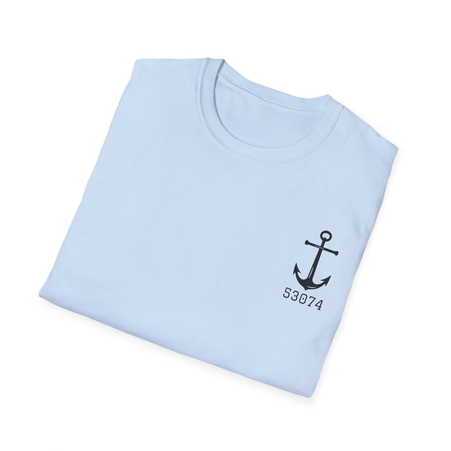 Great Lakes Surfing Paradise Unisex Softstyle T-Shirt - Relaxed Fit for Beach Lovers