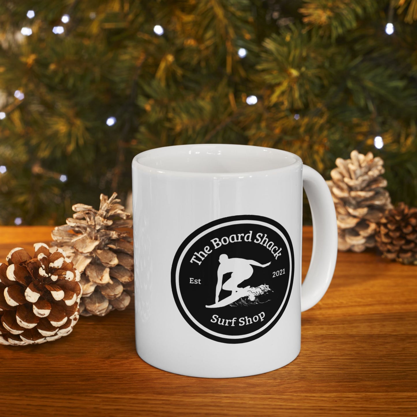 Charming Board Shack Ceramic Mug