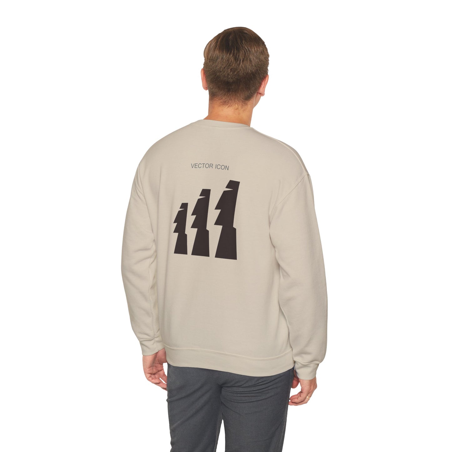 Vector Icon Surf Style Unisex Crewneck Sweatshirt - Surf Style Fashion