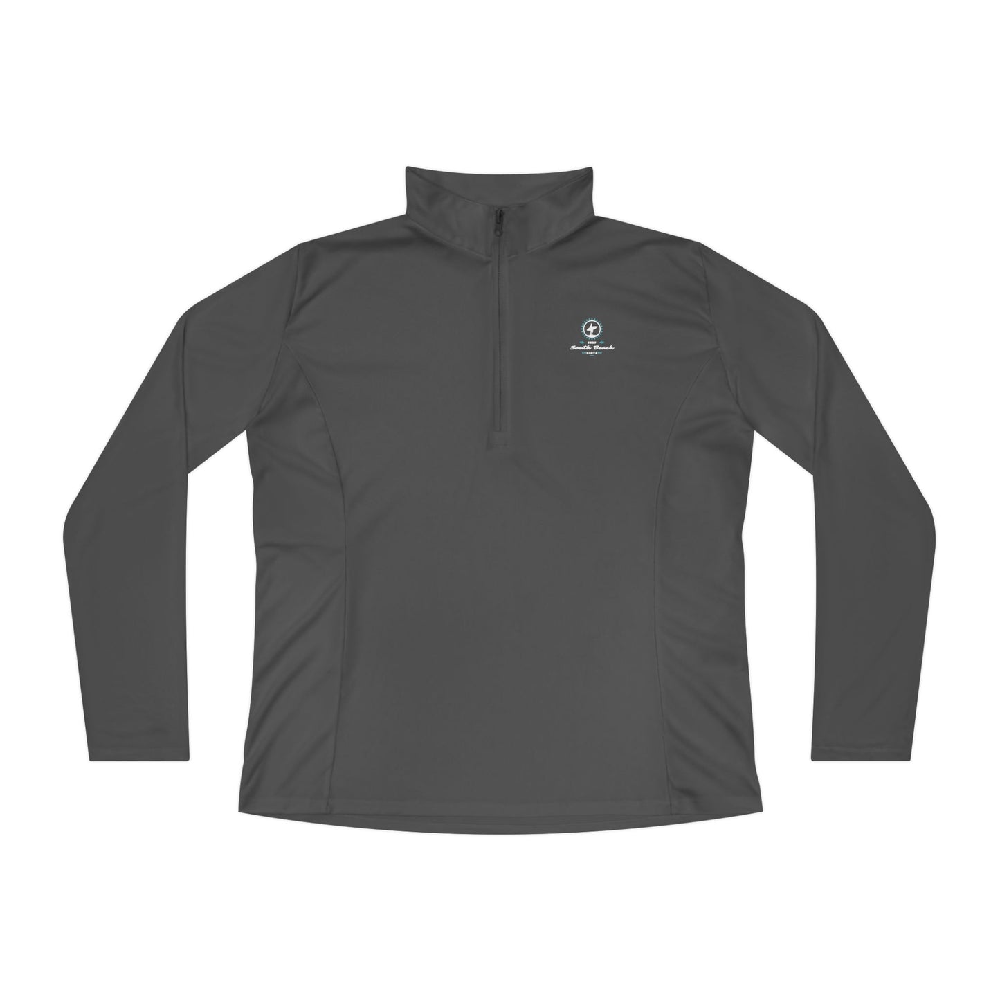 South Beach Ladies Quarter-Zip Pullover - Stylish & Comfortable Activewear