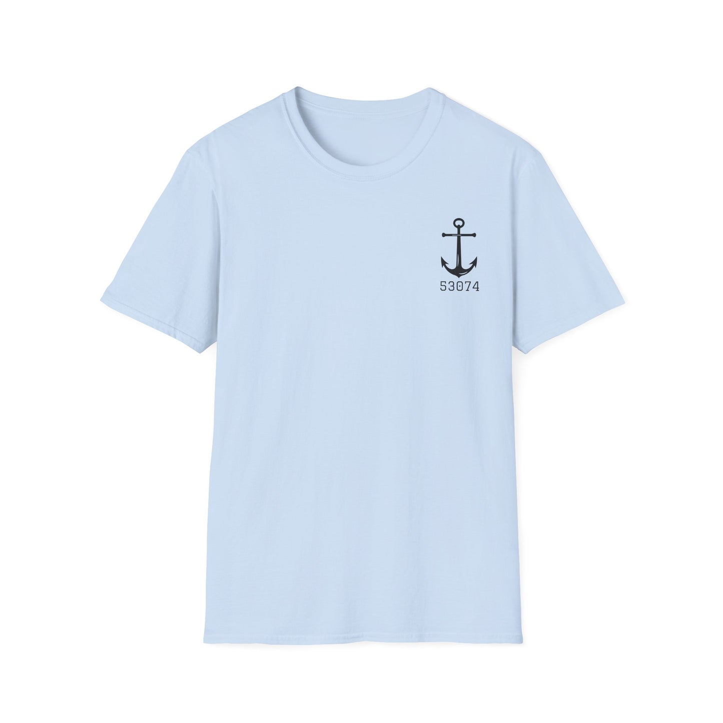 Great Lakes Surfing Paradise Unisex Softstyle T-Shirt - Relaxed Fit for Beach Lovers