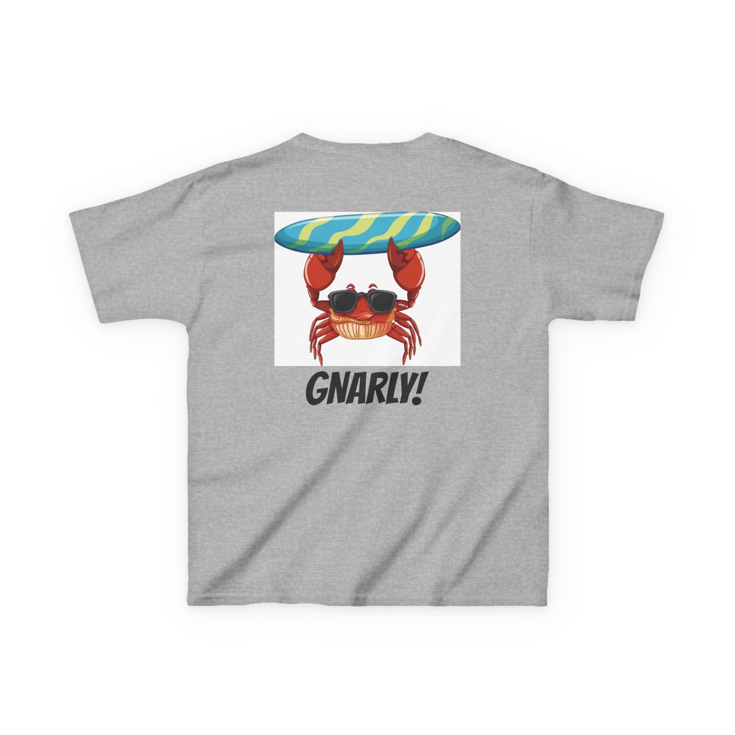 The Board Shack/Gnarly Crab - Kids Heavy Cotton™ Tee