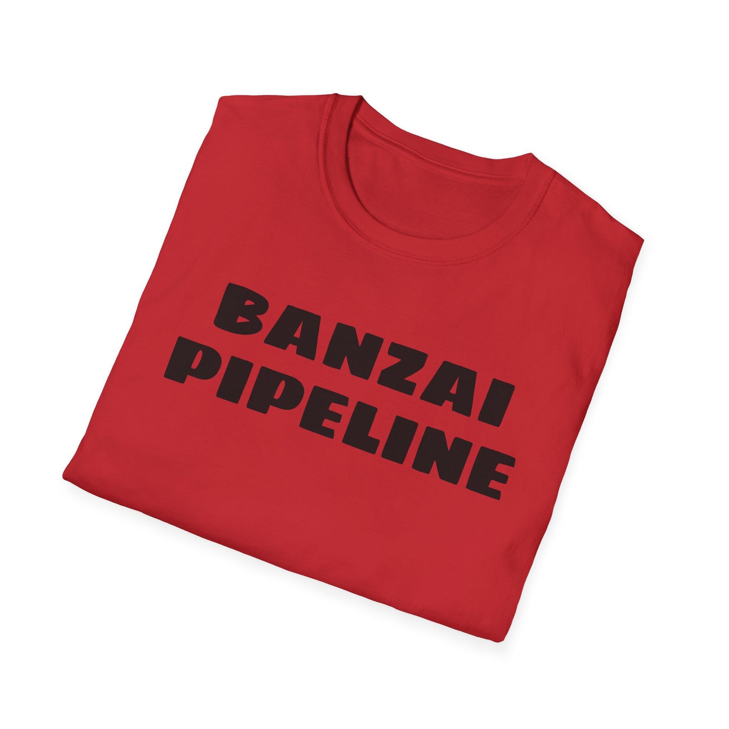 Banzai Pipeline Surf Tee – Vintage-Inspired Surf Shirt with Bold Logo