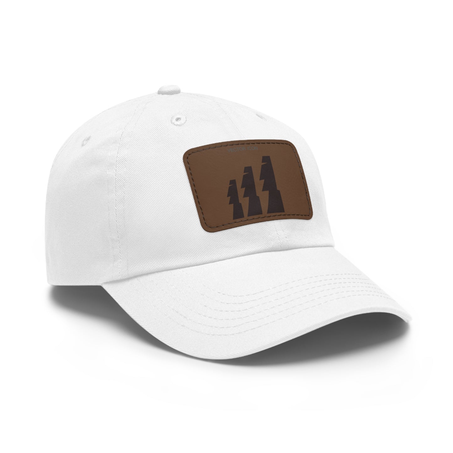 Vector Icon Surf Style with Leather Patch - Surf Fashion