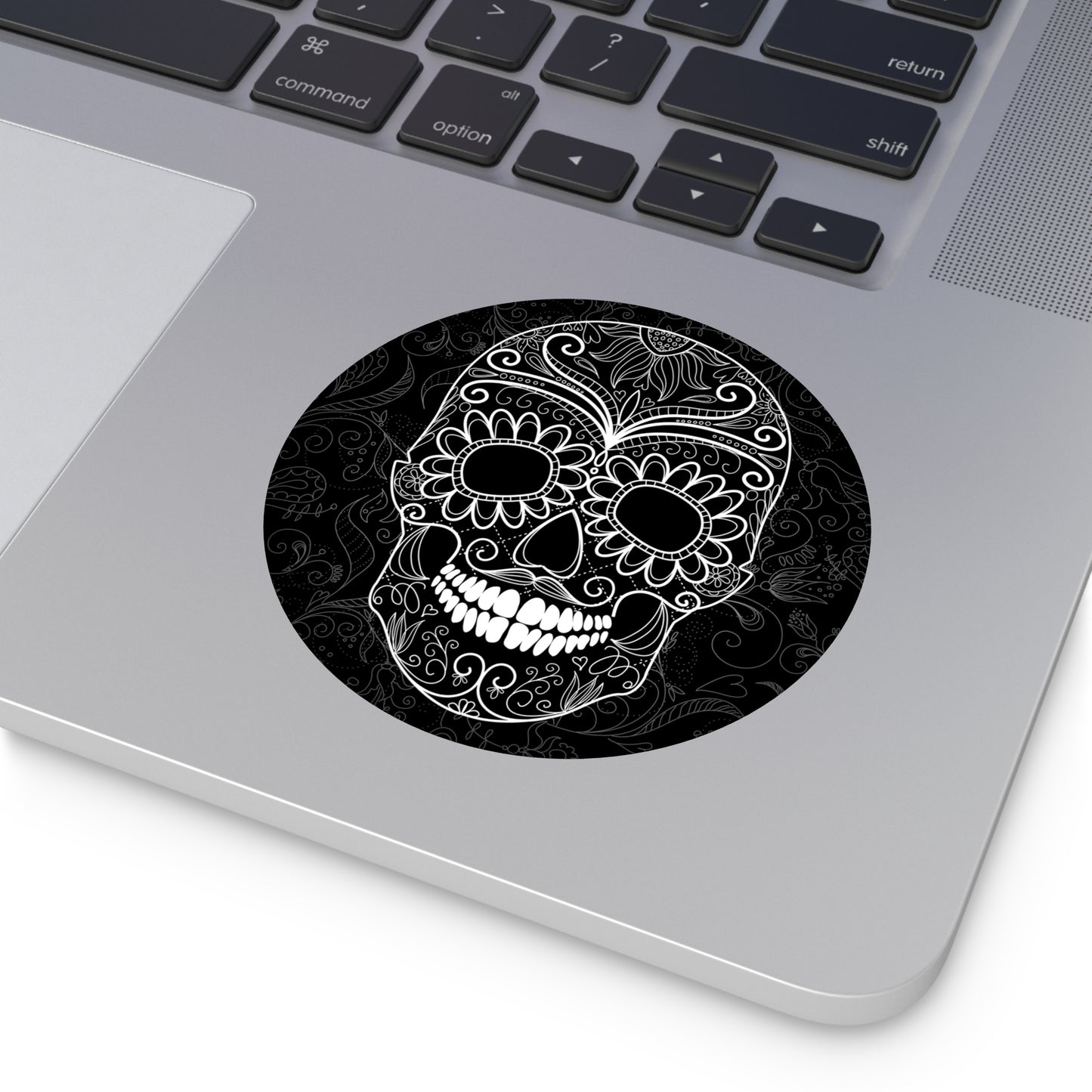 Decorative Skull Vinyl Stickers - Day of the Dead Inspired