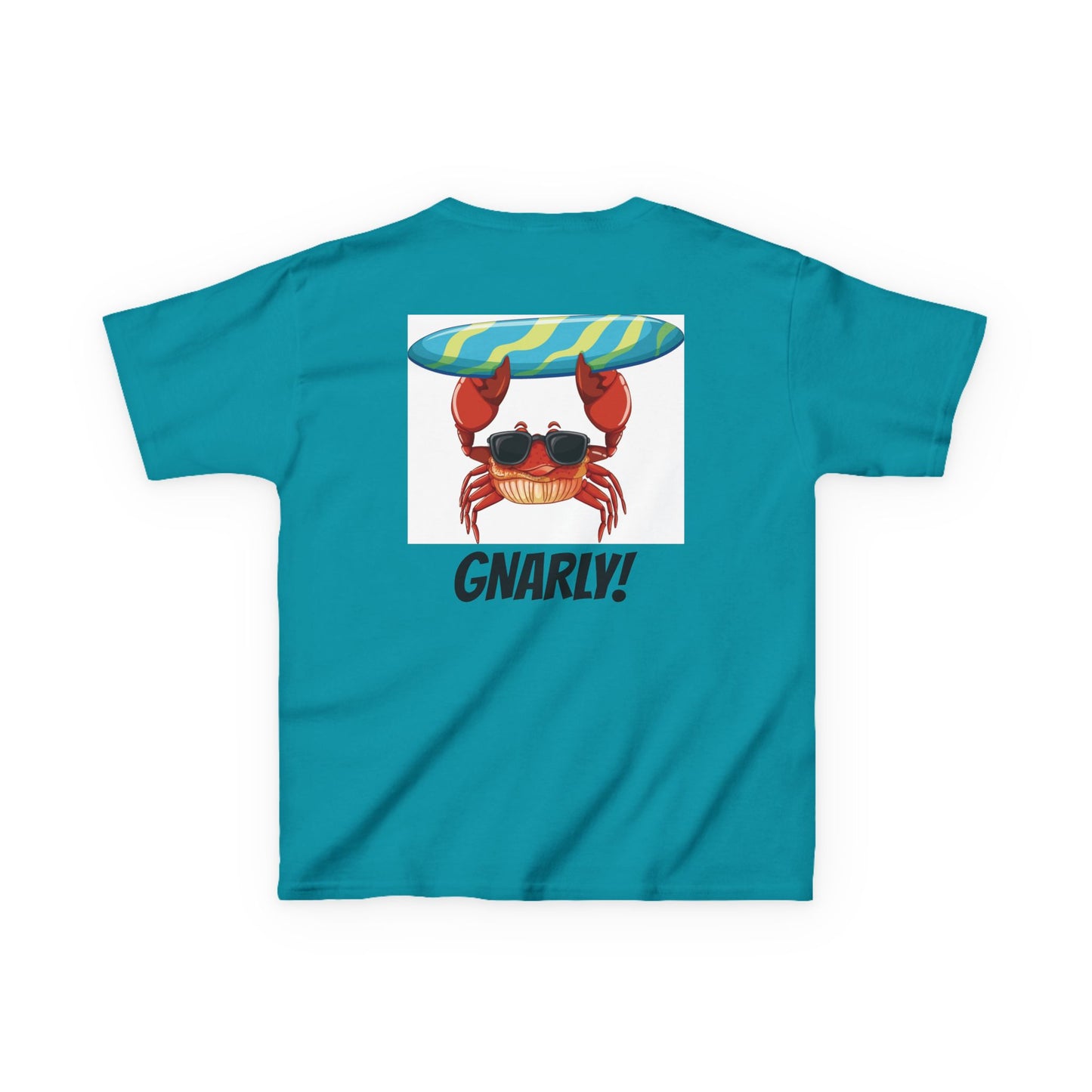 The Board Shack/Gnarly Crab - Kids Heavy Cotton™ Tee