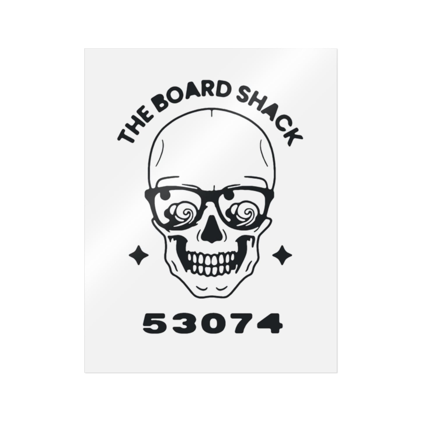The Board Shack Die Cut Decal - Great Lakes Surf Shop
