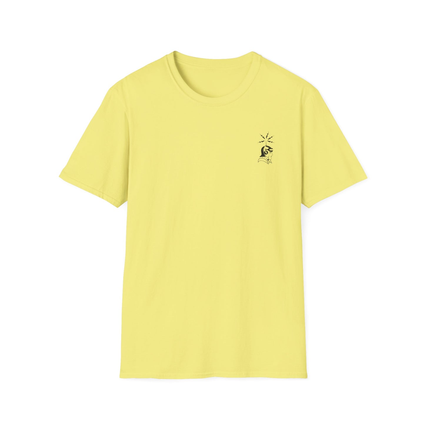 Cosmic Surfer Unisex Softstyle T-Shirt - Celestial Design for Surf Enthusiasts