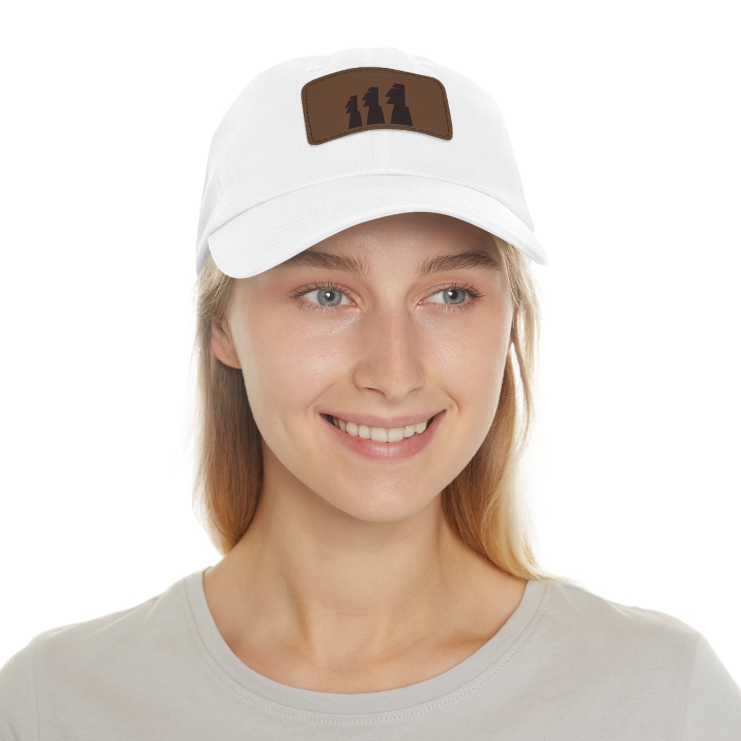 Vector Icon Surf Style with Leather Patch - Surf Fashion