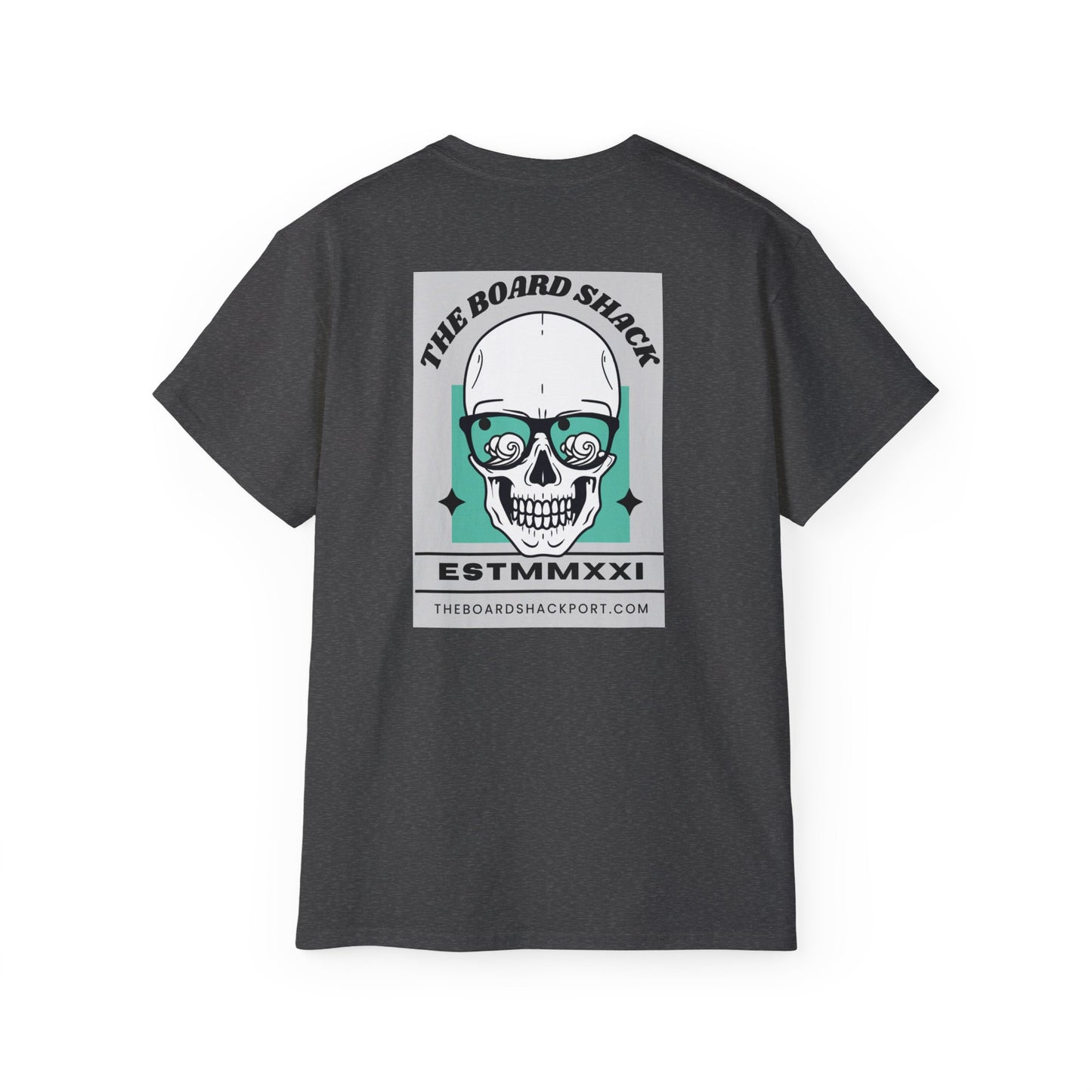 The Board Shack Skull Tshirt - Great Lakes Surf Shop