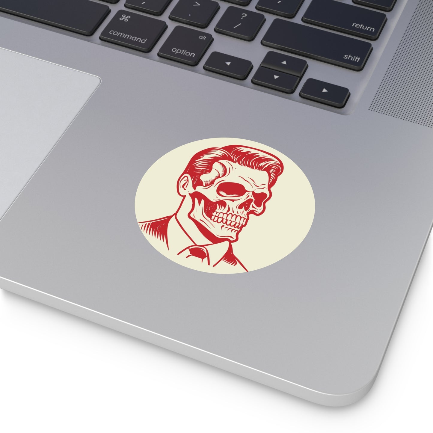 Vintage Skull Vinyl Stickers -BOARD SHACK ORIGINAL Retro Horror Decor