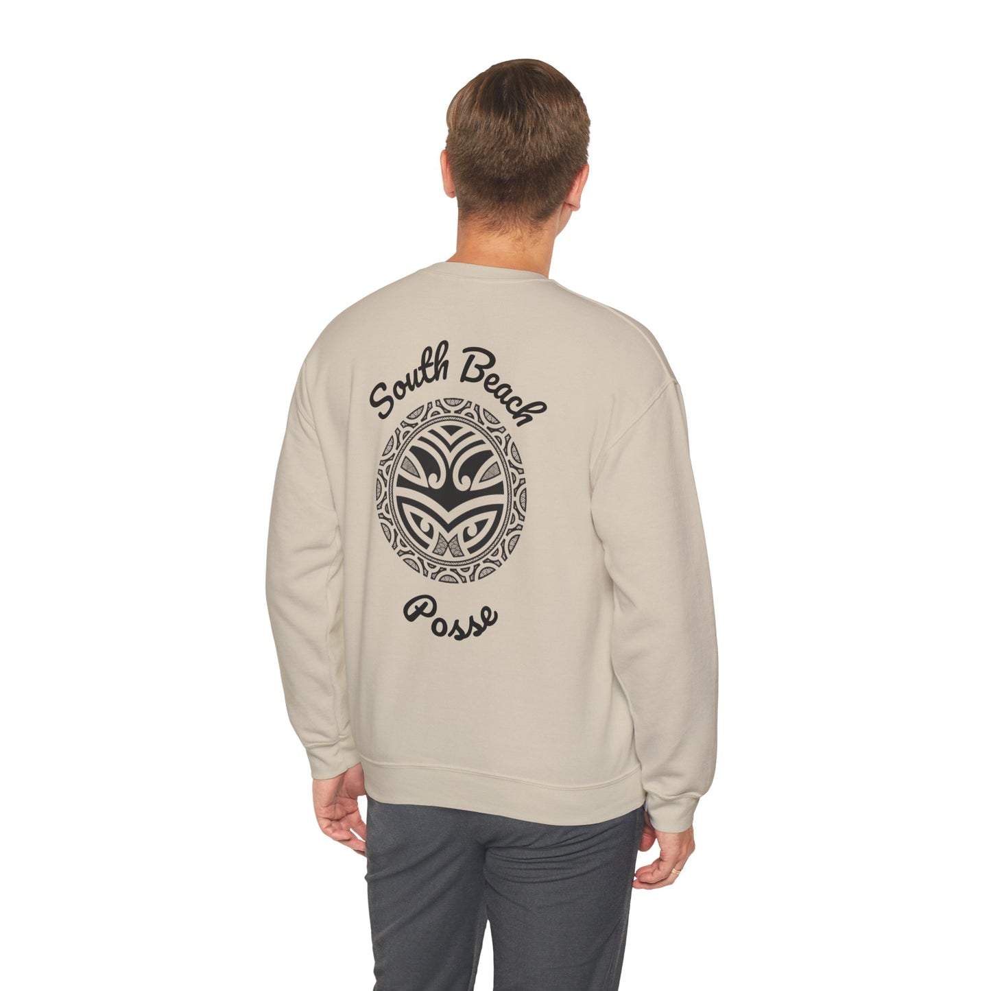 South Beach Posse Unisex Crewneck Sweatshirt - Casual Great Lakes Surf Attire