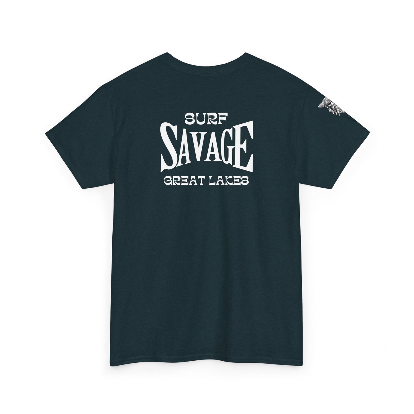 Surf Savage Unisex Heavy Cotton Tee - Great Lakes Surf Gear