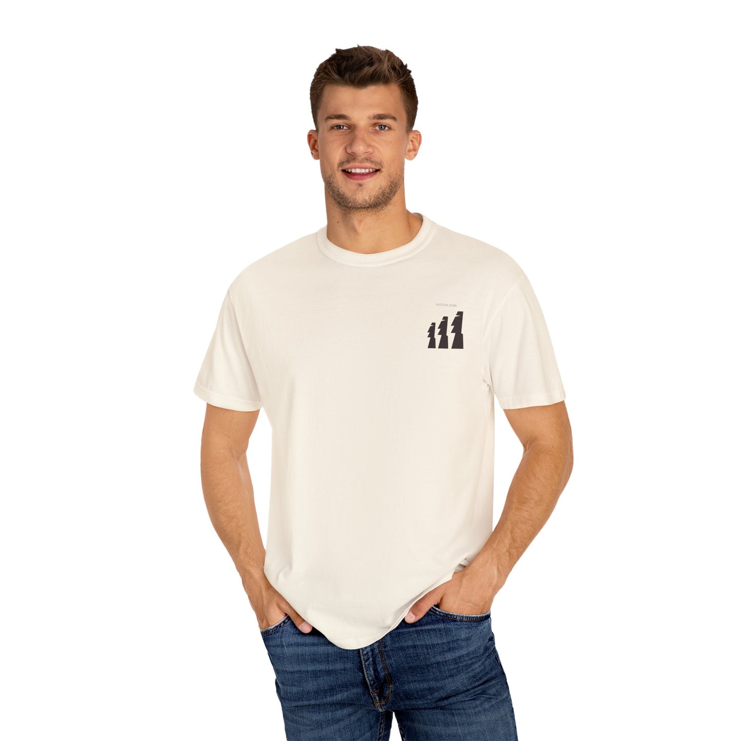 Vector Icon Surf Style Unisex Tshirt - Surf Bus Surf Graphic
