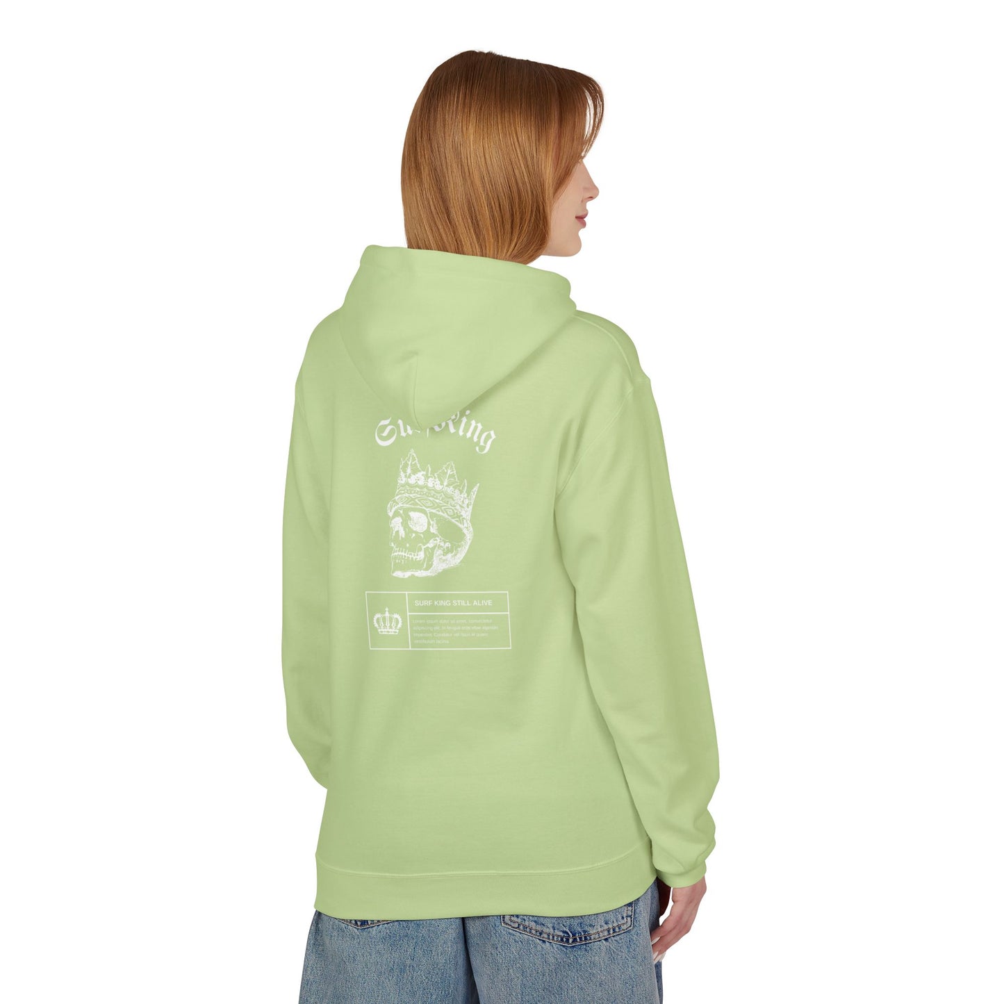Surf King Graphic Hoodie - Geat Lakes Surf Apparel