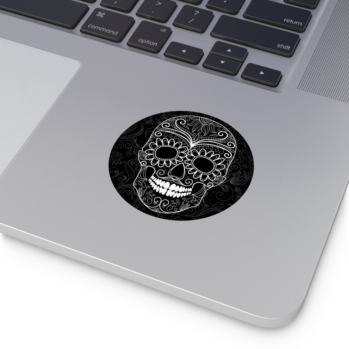 Decorative Skull Vinyl Stickers - Day of the Dead Inspired