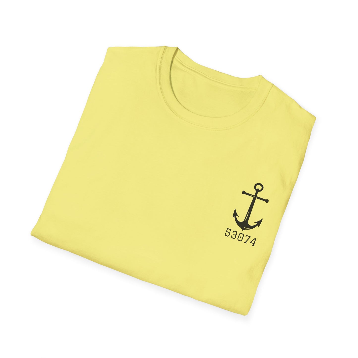 Great Lakes Surfing Paradise Unisex Softstyle T-Shirt - Relaxed Fit for Beach Lovers