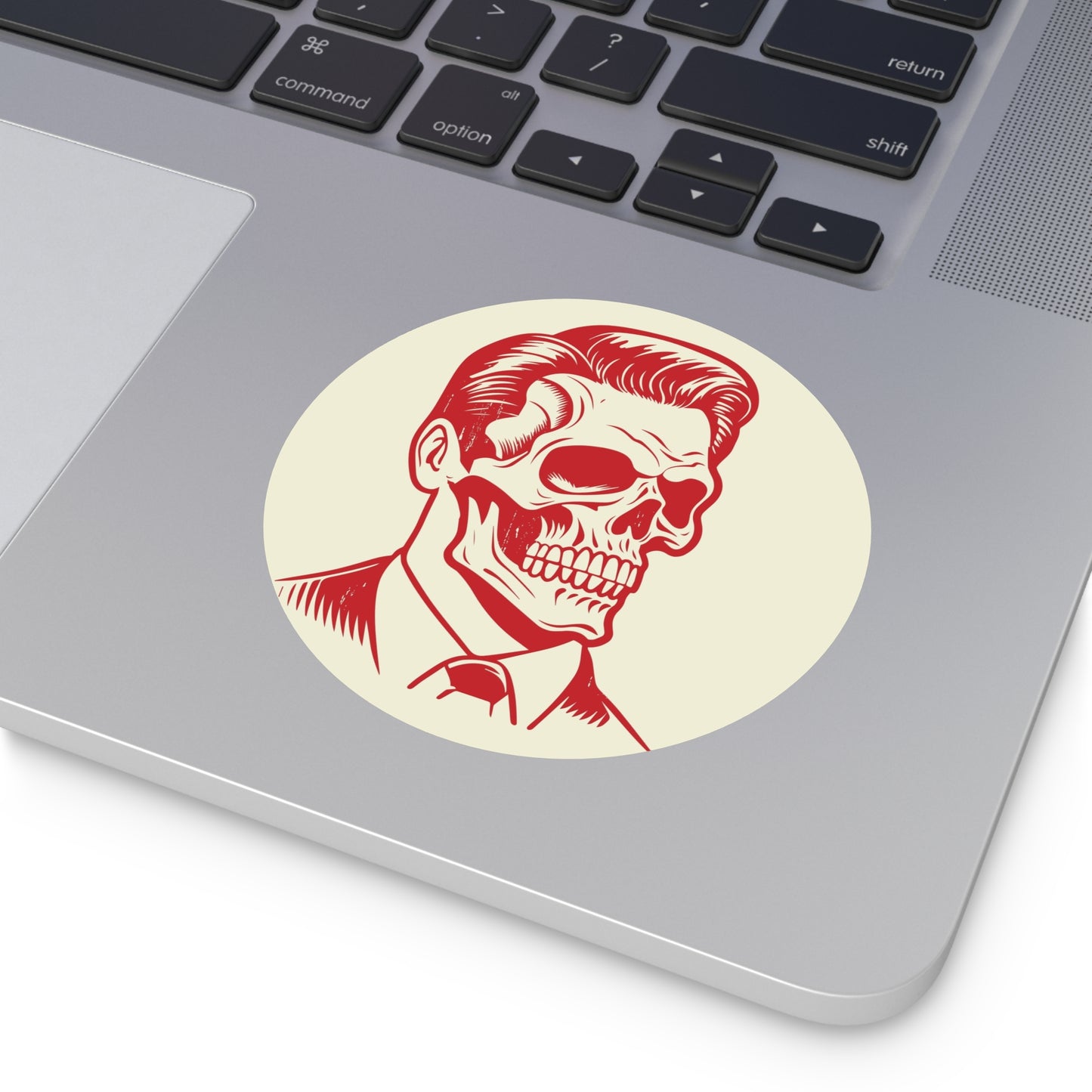 Vintage Skull Vinyl Stickers -BOARD SHACK ORIGINAL Retro Horror Decor