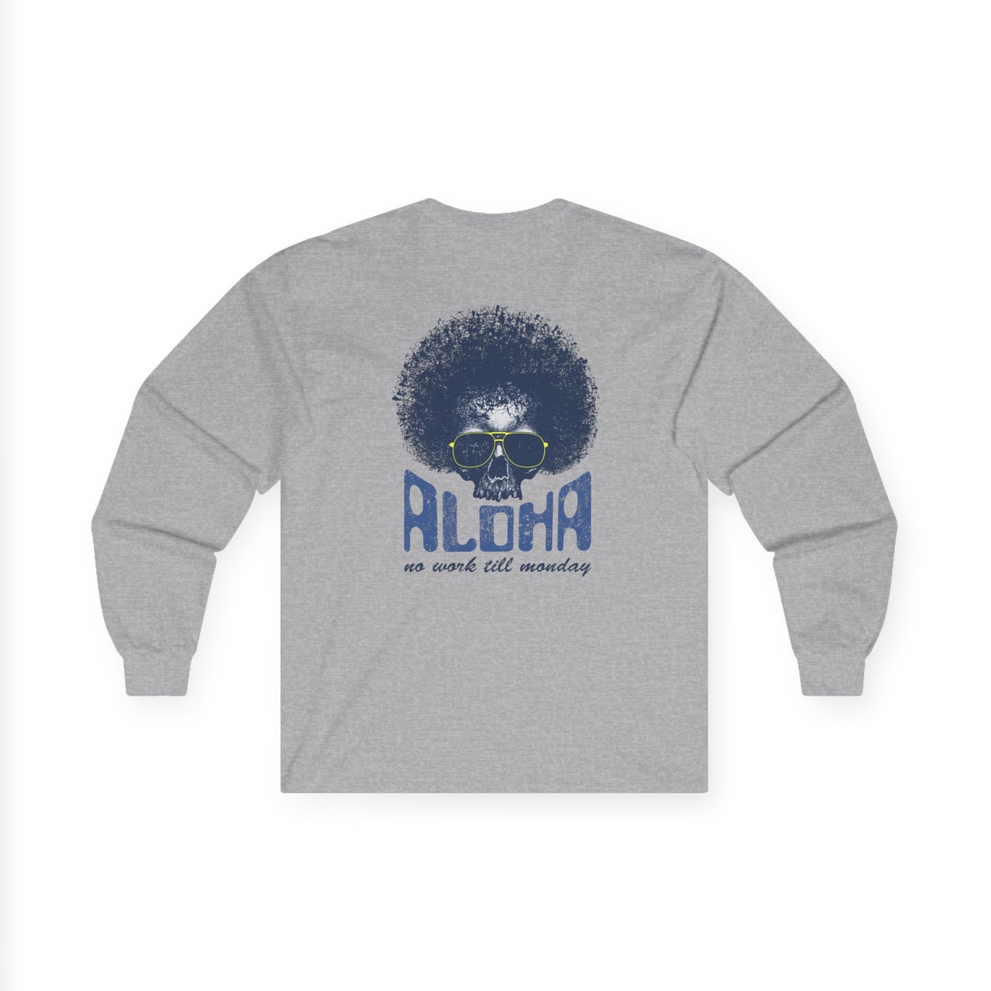 Aloha Surf Graphic Long Sleeve Tee | Unisex Ultra Cotton | Surf & Skate Vibes