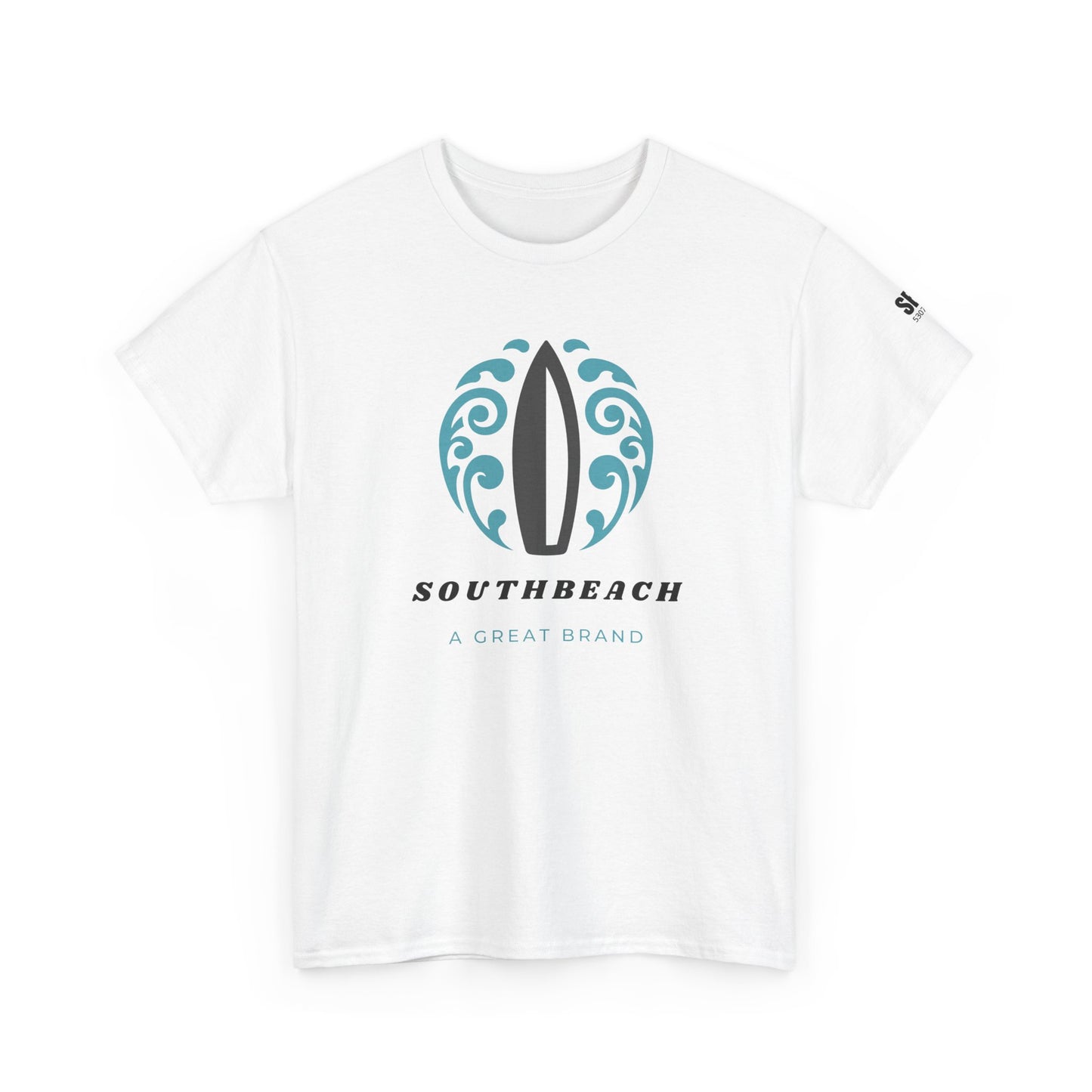 South Beach Surfboard Graphic T-Shirt