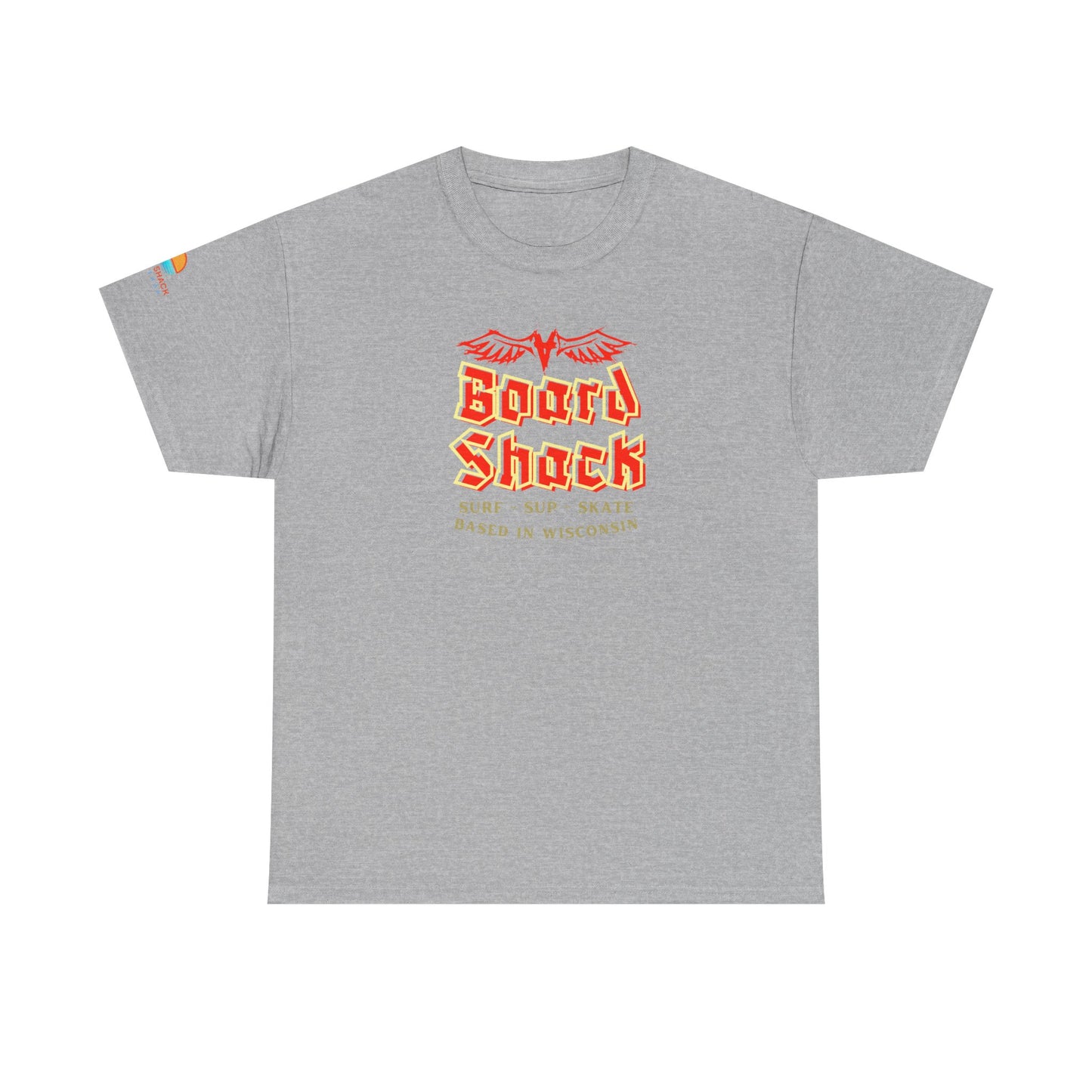 Board Shack T-Shirt — Retro Surf & Skate Graphic Tee (Based in Wisconsin)