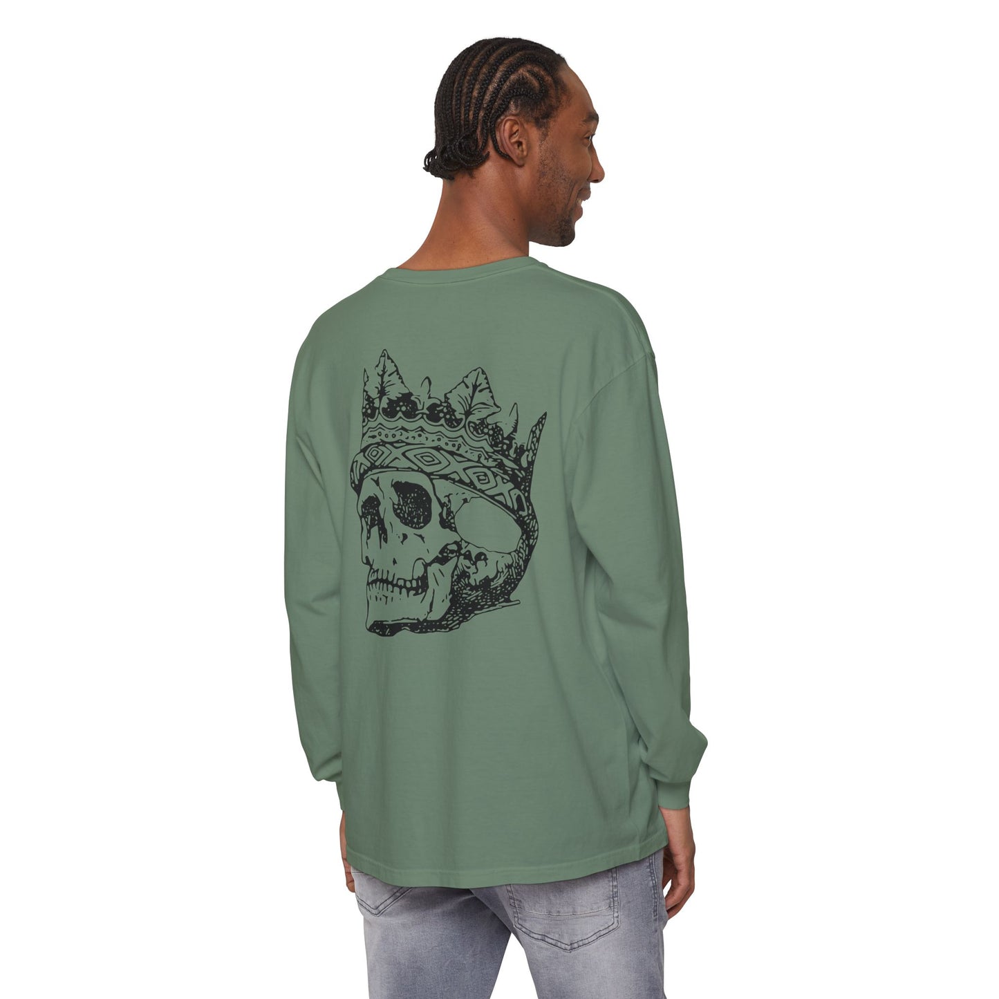 Surfing King Long Sleeve T-Shirt - Great Lakes Surf Apparel