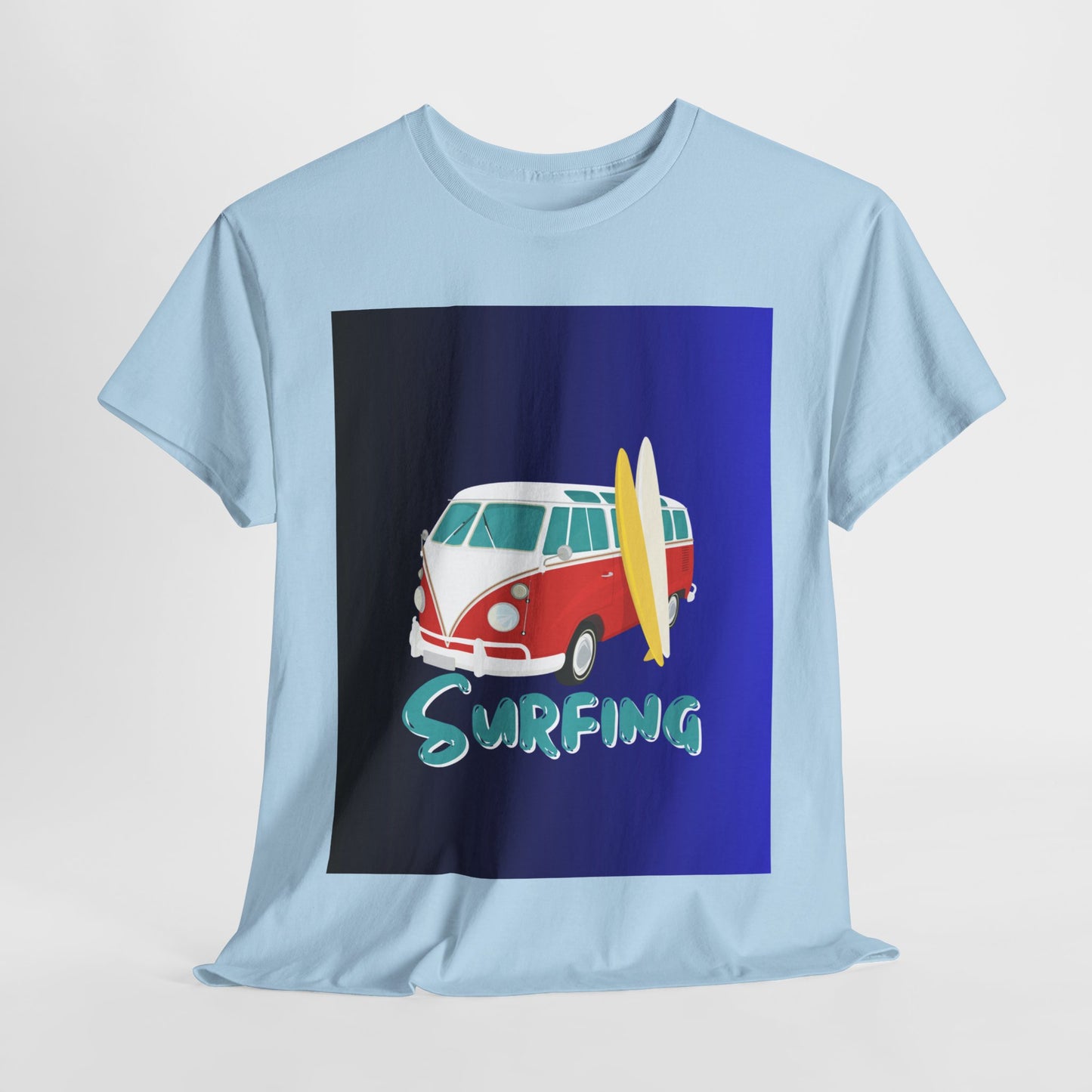 Surf Bus Unisex Cotton T-shirt