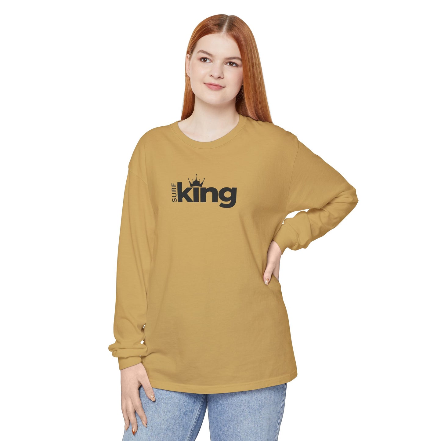 Surf King Unisex Long Sleeve T-Shirt - Great Lakes Surf Apparel