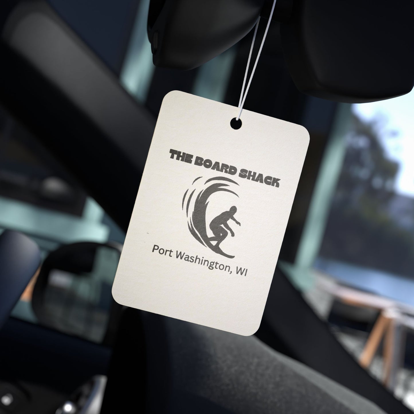 Car Air Freshener, Board Shack Logo