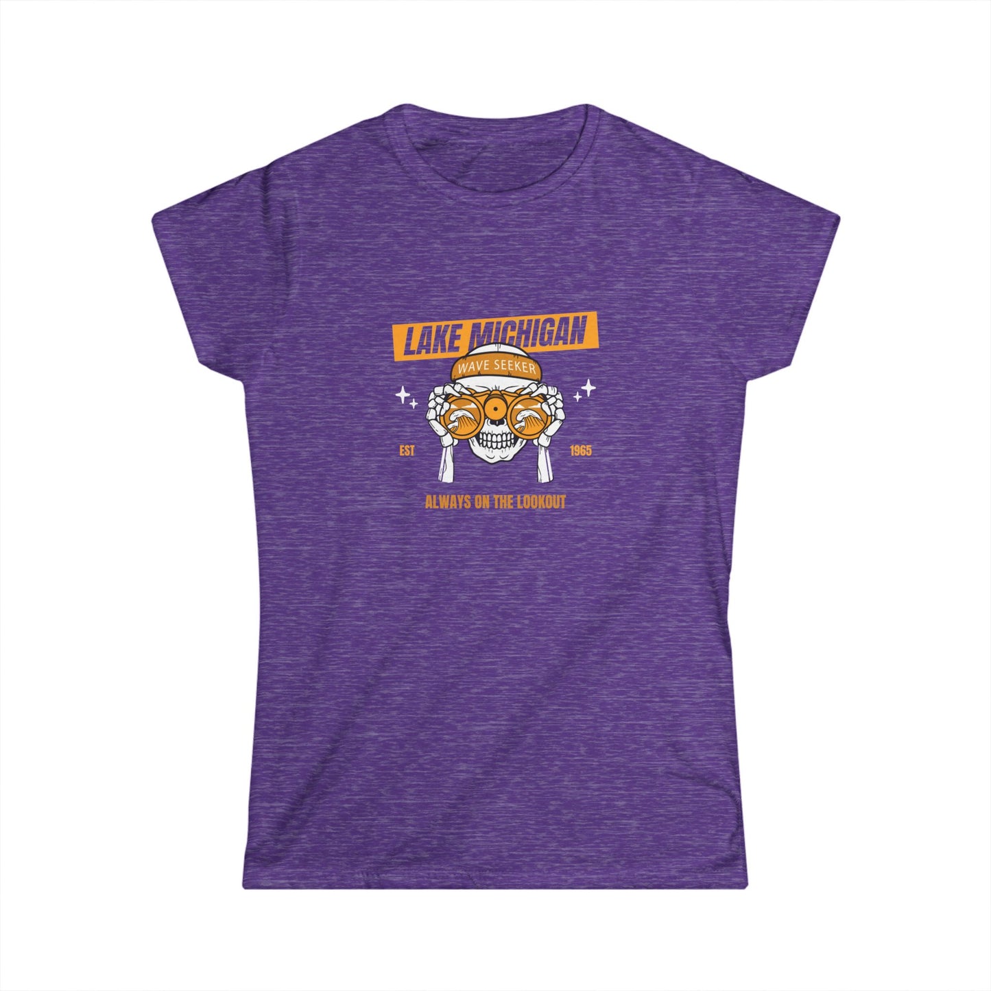 Lake Michigan Wave Seeker Women's Softstyle Tee