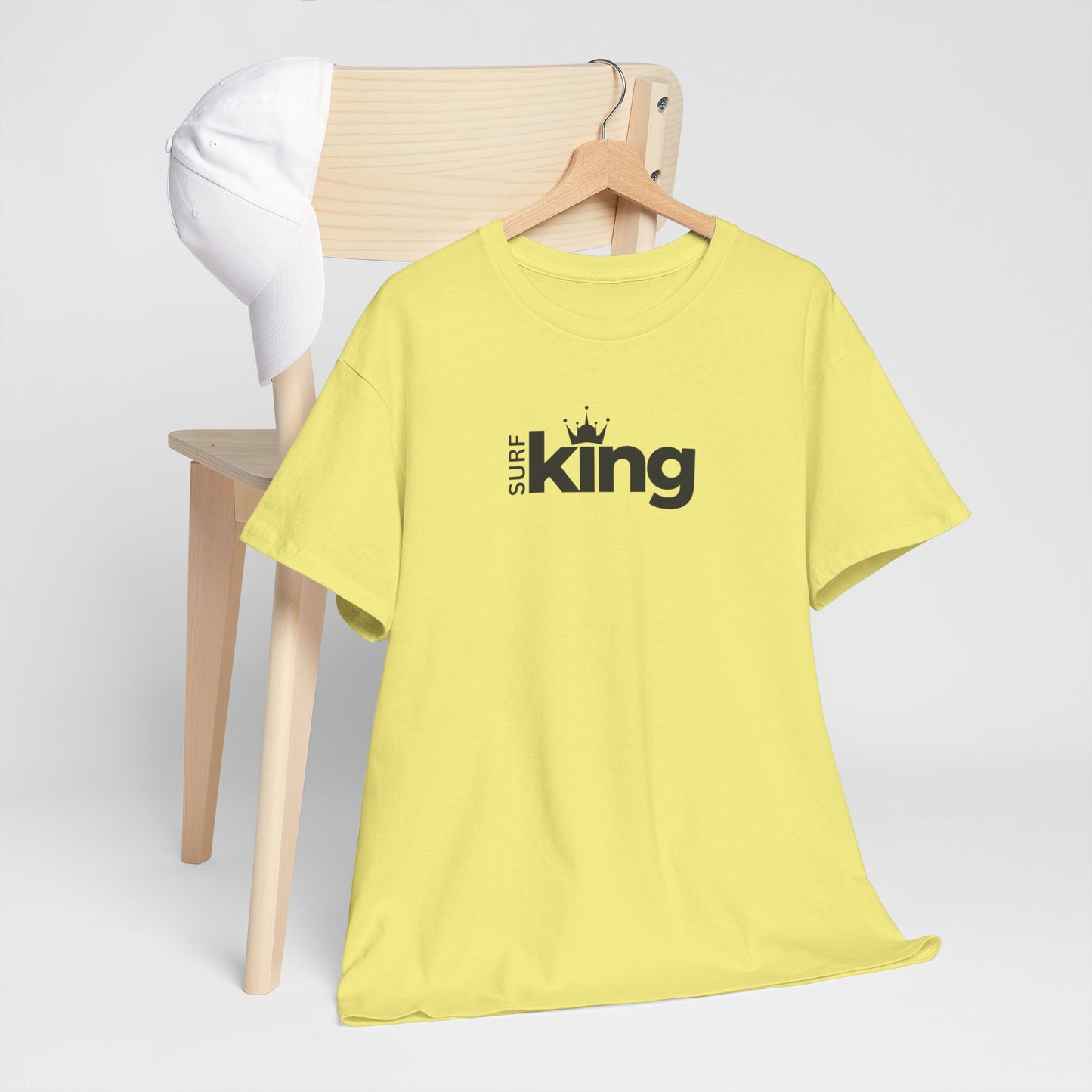 Surf King Unisex Heavy Cotton Tee - Great Lakes Surf Apparel