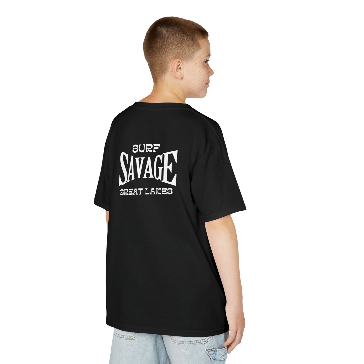 Kids Surf Savage Surf Tee - Great Lakes Surf Gear